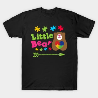 Little Bear Animal Cute Autism Awareness Family Gift T-Shirt